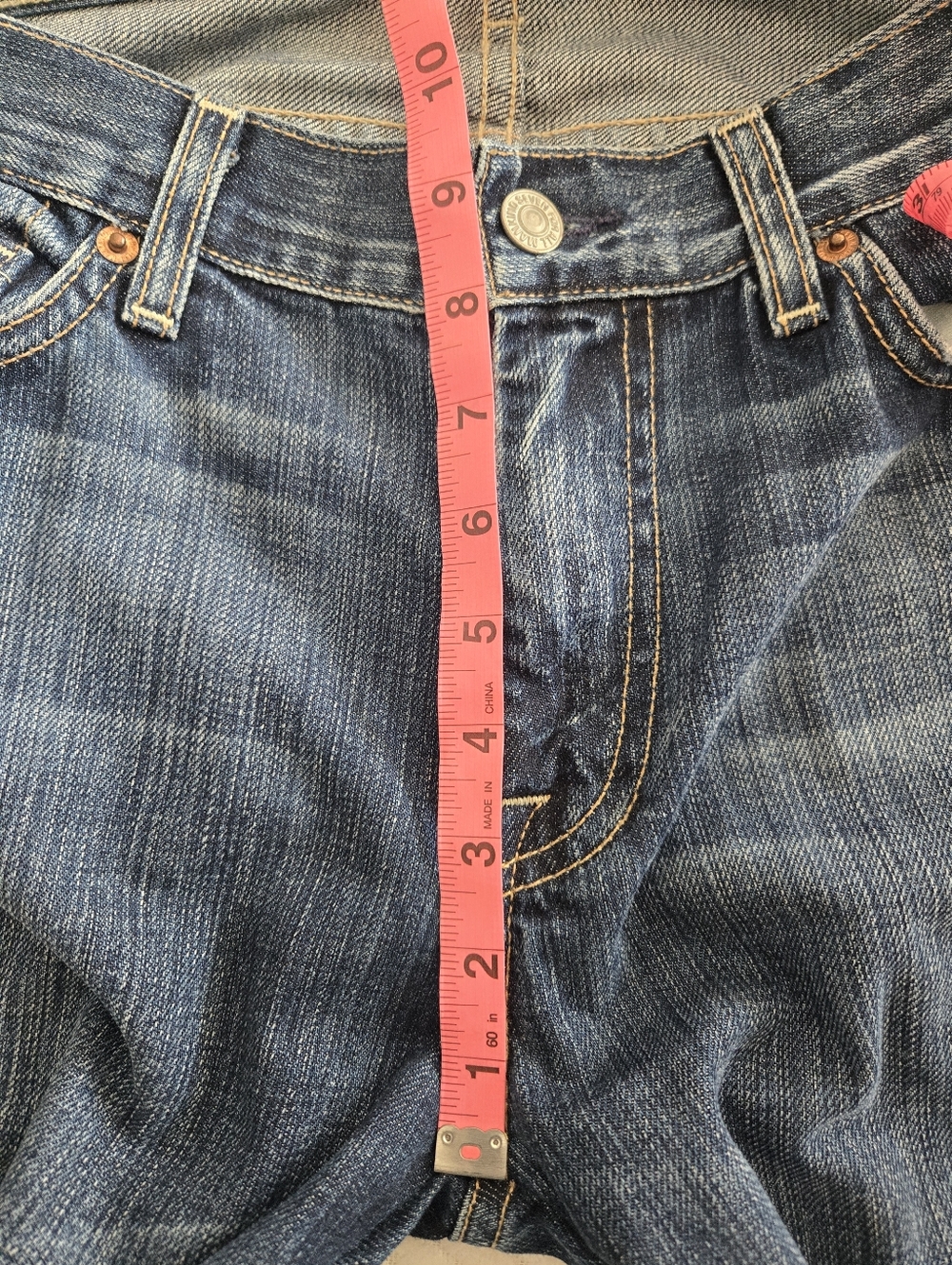 Seven For All Mankind A Pocket Boot Jeans Womens 33 Dark Wash USA - Picture 13 of 13